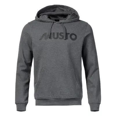 Musto Logo Hoodie Hoodie with Hood Dark Grey