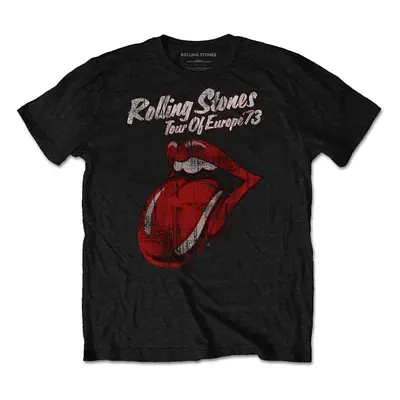 The Rolling Stones T-Shirt Tour Unisex Black