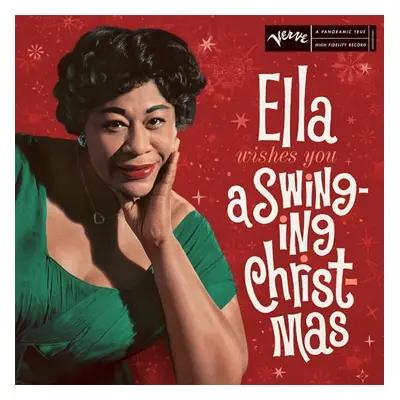 Ella Fitzgerald - Ella Wishes You A Swinging Christmas (Red Coloured) (Reissue) (LP)