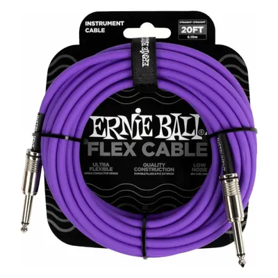 Ernie Ball Flex Instrument Cable Straight/Straight m Straight - Straight Instrument Cable