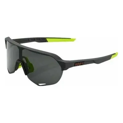 100% S2 Soft Tact Cool Grey/Smoke Lens OS Cycling Glasses