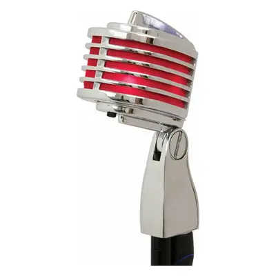 Heil Sound The Fin Chrome Body Red LED Retro Microphone