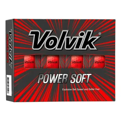 Volvik Power Soft Red Golf Balls