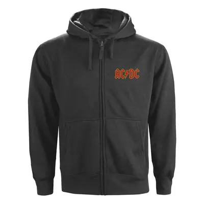 AC/DC Hoodie Logo Charcoal