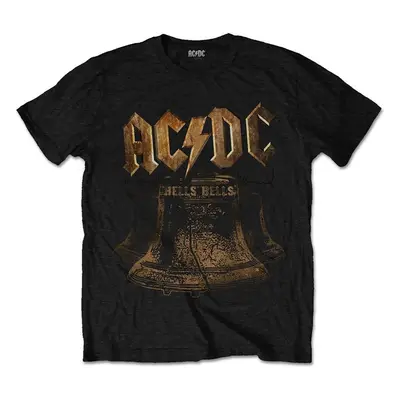 AC/DC T-Shirt Brass Bells Unisex Black