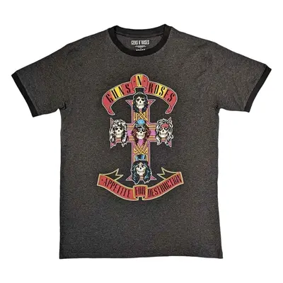 Guns N' Roses T-Shirt Appetite for Destruction Unisex Charcoal Grey