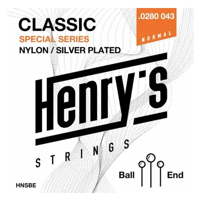 Henry's Nylon Silver Ball End S Nylon Strings