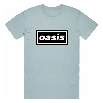 Oasis T-Shirt Decca Logo Unisex Light Blue