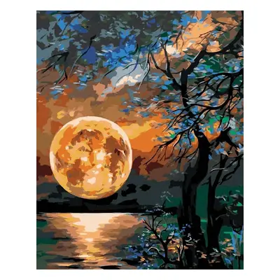 Zuty Diamond Art Painted Moon