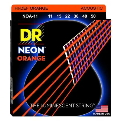 DR Strings NOA-11 HiDef Neon Guitar strings (unavailable)