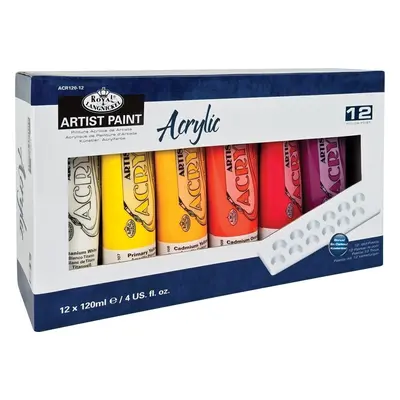 Royal & Langnickel ACR120-12 Set of Acrylic Paints x ml