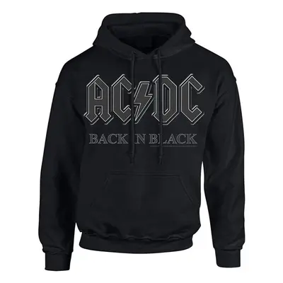 AC/DC Hoodie Back In Black Black