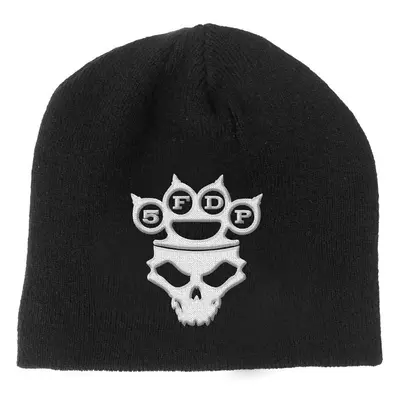 Five Finger Death Punch Hat Knuckle-Duster Logo & Skull Black