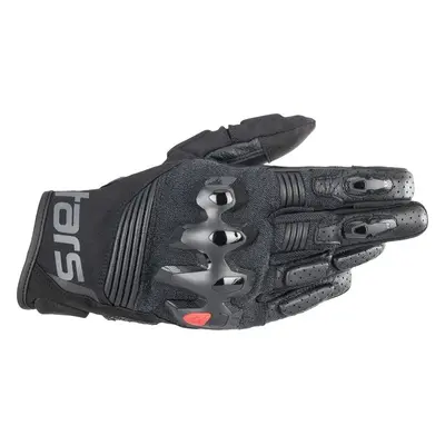 Alpinestars Halo Leather Gloves Black Motorcycle Gloves