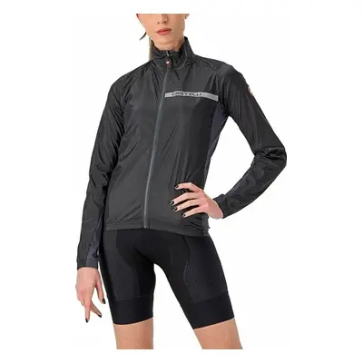 Castelli Squadra Stretch W Jacket Light Black/Dark Gray