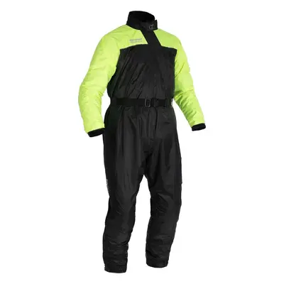 Oxford Rainseal Oversuit Black/Fluo Motorcycle Rain Suit