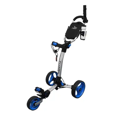 Axglo TriLite Grey/Blue Manual Golf Trolley