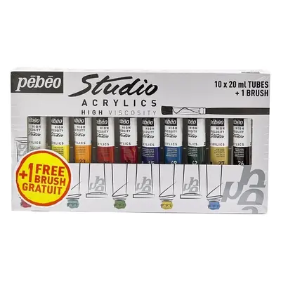 Pébéo 69.2910 Set of Acrylic Paints x ml