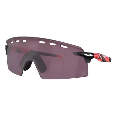 Oakley Encoder Strike Vented Giro Pink Stripes/Prizm Road Black Sport Glasses