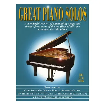 Music Sales Great Piano Solos - The Film Book Sheet Music