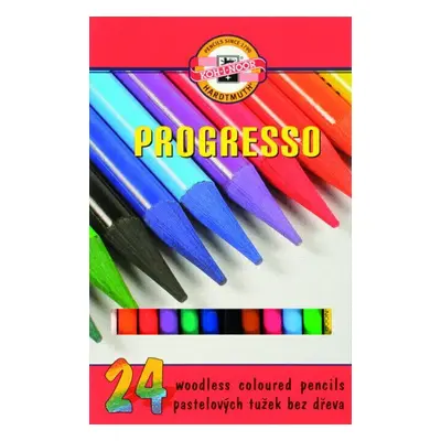 KOH-I-NOOR Progresso Woodless Coloured Pencils Set of Coloured Pencils pcs