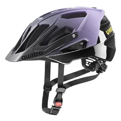 UVEX Quatro CC Lilac/Black Matt Bike Helmet