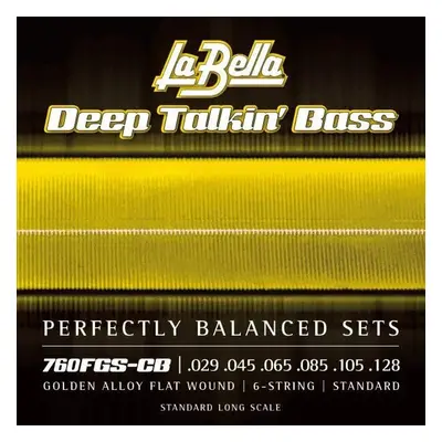 La Bella 760FGS-CB Bassguitar strings