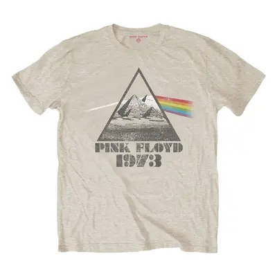 Pink Floyd T-Shirt Pyramids Unisex Sand