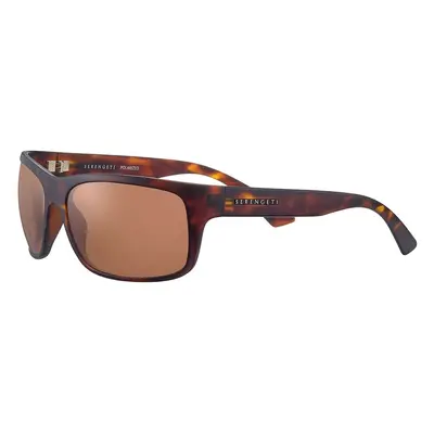 Serengeti Pistoia Dark Tortoise Matte/Mineral Polarized Drivers Sport Glasses