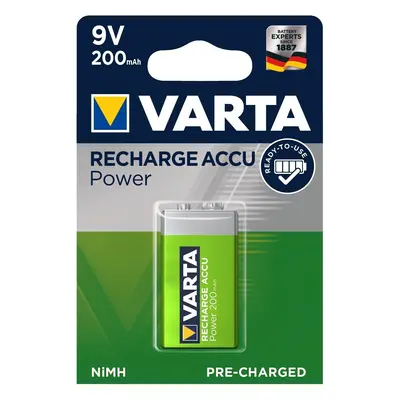 Varta Recharge Accu Power 9V Battery