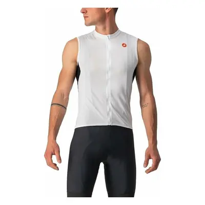 Castelli Entrata VI Jersey Ivory/Light Black/Red