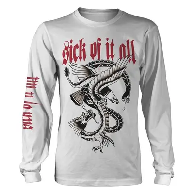 Sick Of It All T-Shirt Eagle White