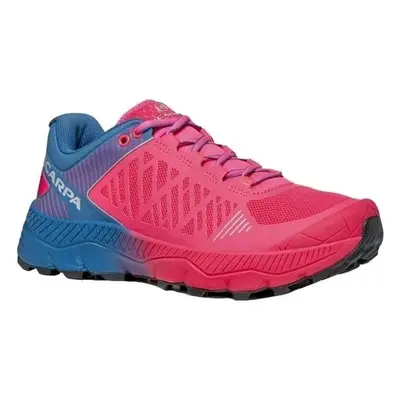 Scarpa Spin Ultra Rose Fluo/Blue Steel Trail running shoes