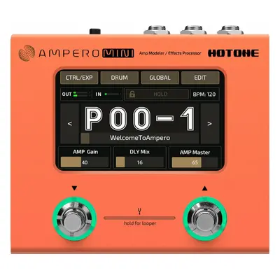 Hotone Ampero Mini Orange Guitar Multi-effect