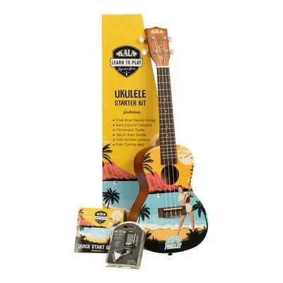 Kala Learn To Play Elvis Blue Hawaii Concert Ukulele