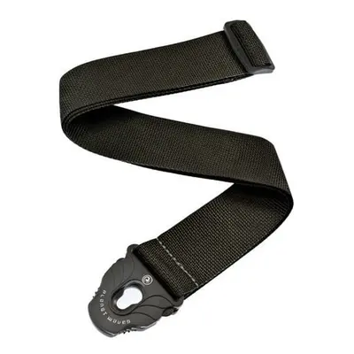 D'Addario Planet Waves PW-SPL Planet Lock Textile guitar strap Black