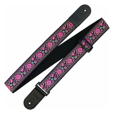 Richter Retro Textile guitar strap Pink