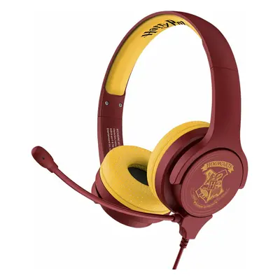 OTL Technologies Harry Potter Hogwards Crest Burgundy Headphones for children