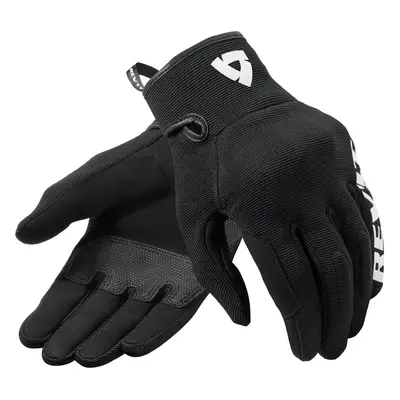 Rev'it! Gloves Access Black/White Motorcycle Gloves