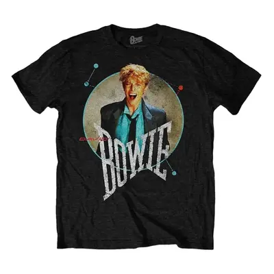 David Bowie T-Shirt Circle Scream Unisex Black