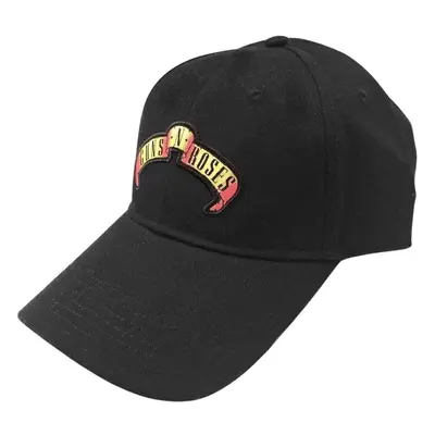 Guns N' Roses Cap Scroll Logo Black