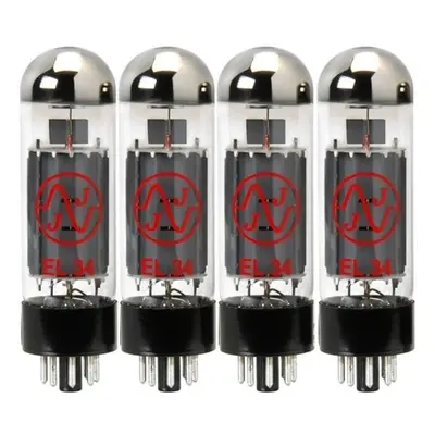 JJ Electronic EL34 Matched Quad Vacuum Tube