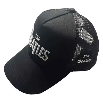 The Beatles Cap Drop T Logo & Apple Black