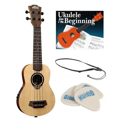 LAG TKU150SE SET Natural Ukulele