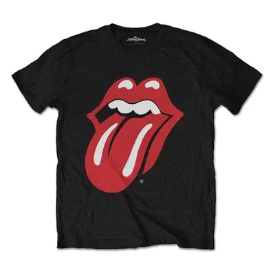 The Rolling Stones T-Shirt Classic Tongue Unisex Black