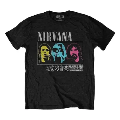 Nirvana T-Shirt Japan! Unisex Black