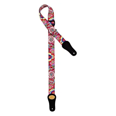 Ortega KNS-68-U Ukulele Strap Peace '68