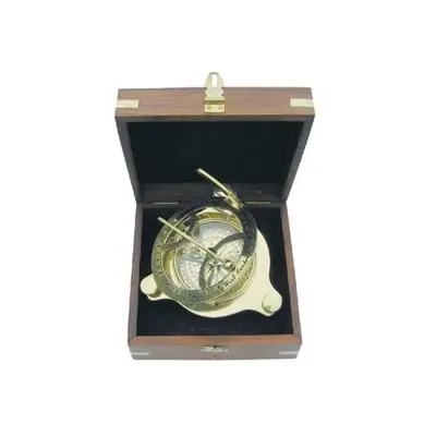 Sea-Club Sundial Brass Compass