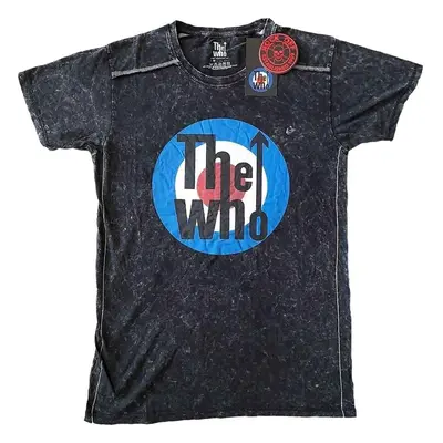 The Who T-Shirt Target Logo Unisex Black