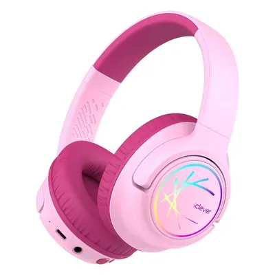 iClever BTH18 Pink Wireless On-ear headphones